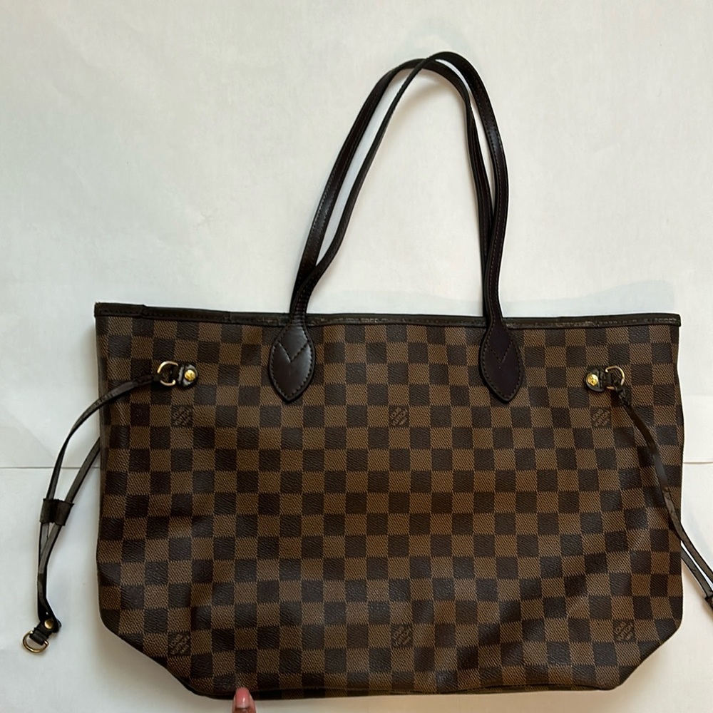 Authentic LV Neverfull Damier Ebene MM AR0029